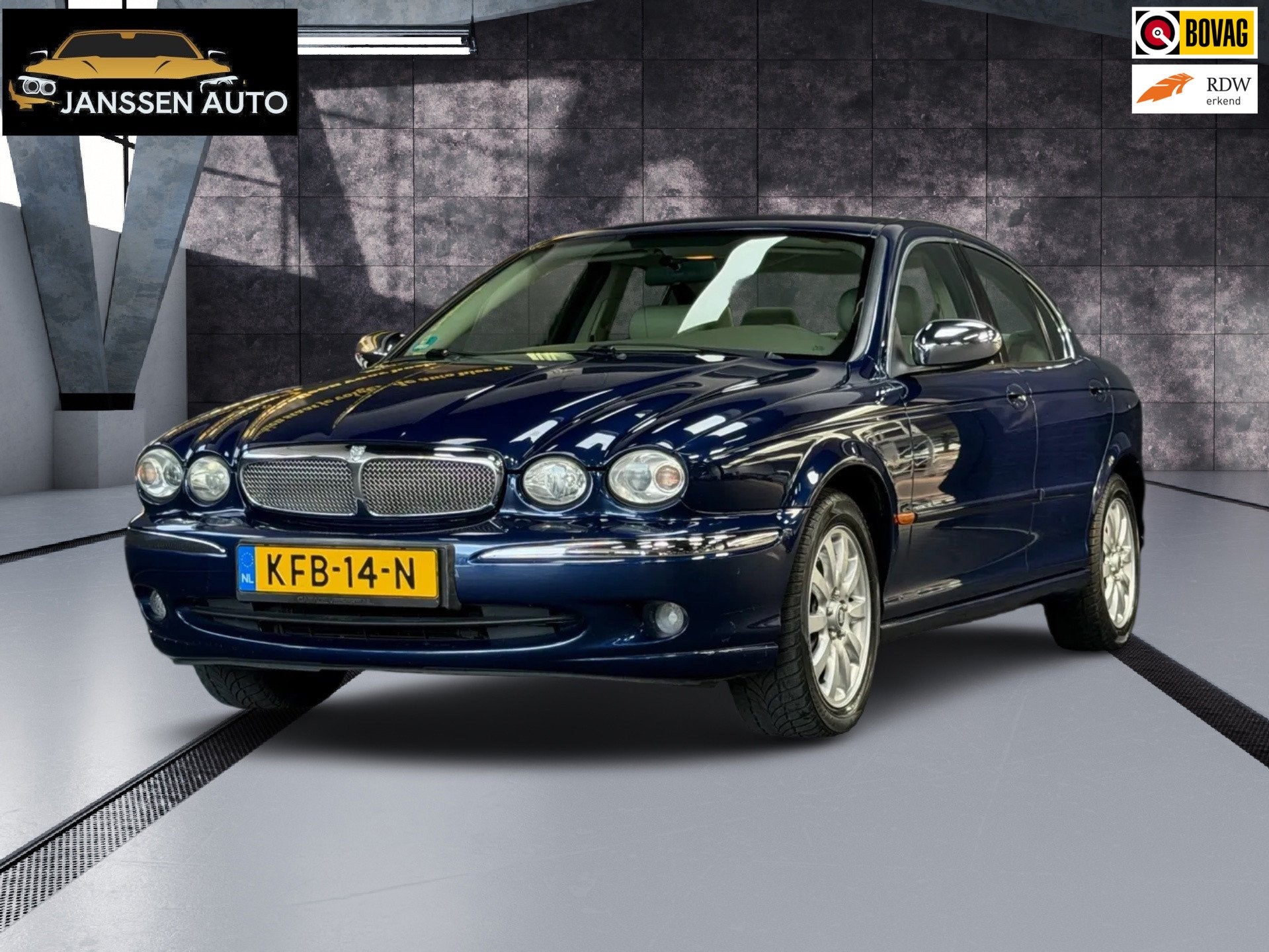 Jaguar X-type 2.5 V6 Sport 4WD | Lage Km stand | Leder | Aut, Auto's, 196 pk, Gebruikt, Beige, 2495 cc