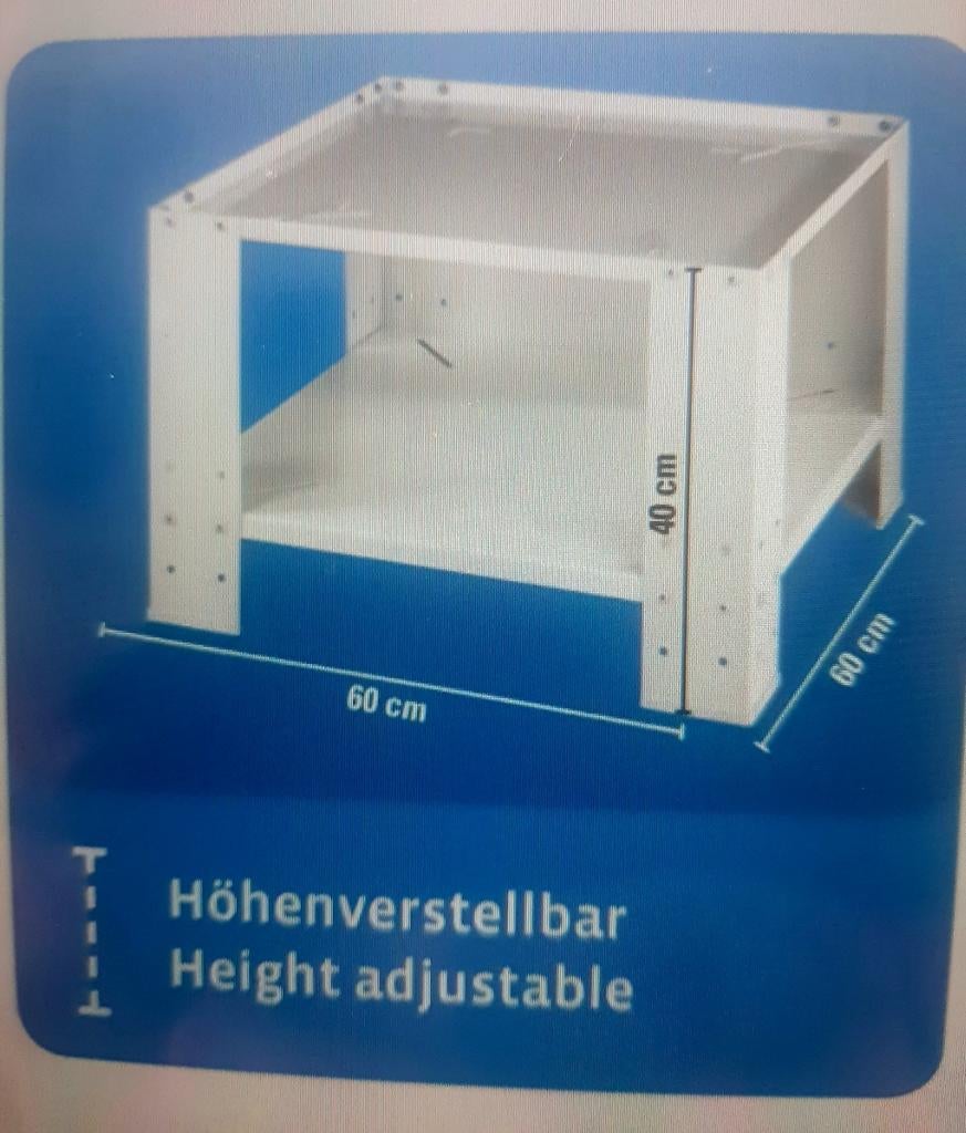 Xavax wasmachine verhoger 40 cm., Witgoed en Apparatuur, Was-droogcombinaties, Zo goed als nieuw, Minder dan 85 cm, Ophalen