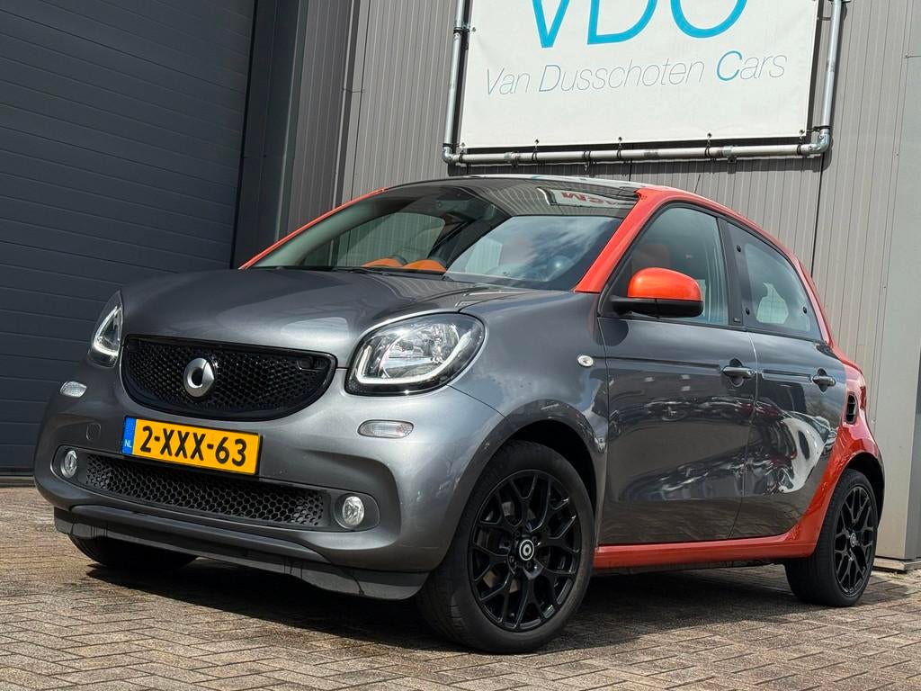 Smart Forfour 1.0 Passion | 5-deurs | Navigatie | 16'' LMV, Auto's, Smart, Gebruikt, 4 stoelen, Bluetooth, Origineel Nederlands