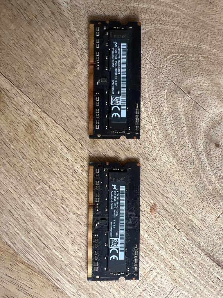 2x 4GB RAM geheugen voor iMac (8GB totaal), Computers en Software, RAM geheugen, Gebruikt, DDR3, Ophalen of Verzenden, Desktop
