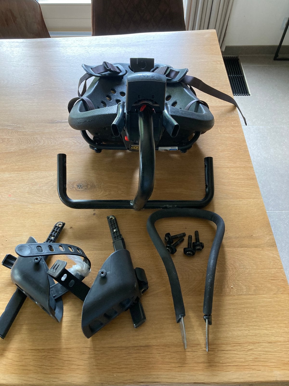 Gazelle makki kinderzitje adapter yepp fietsstoel bakfiets, Ophalen of Verzenden, Zo goed als nieuw