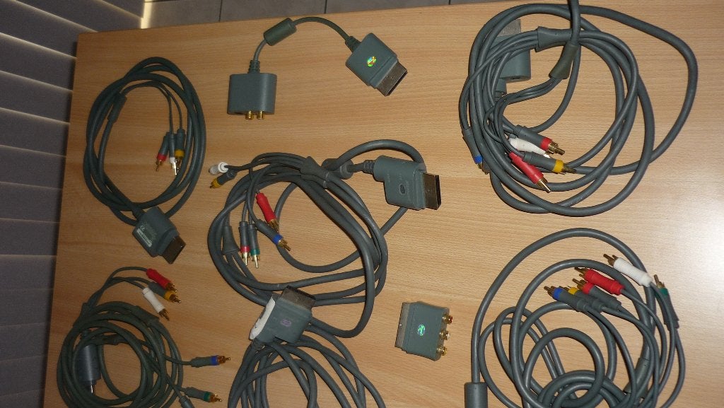 Xbox 360 tv Kabels-Scart blokje-Audio kabels, Spelcomputers en Games, Spelcomputers | Xbox | Accessoires, Ophalen of Verzenden
