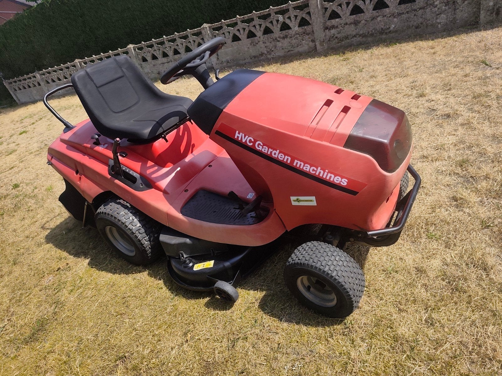 zitmaaier 13pk, Tuin en Terras, Zitmaaiers, Ophalen, Gebruikt, Opvangbak, HVC Garden Machines