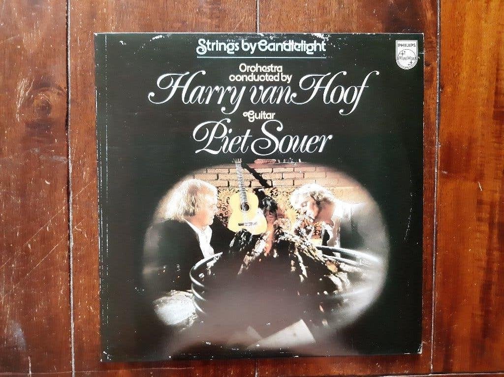 LP Harry van Hoof + Piet Souer / Strings by candlelight (76), LP, Gebruikt, Pop, Ophalen of Verzenden
