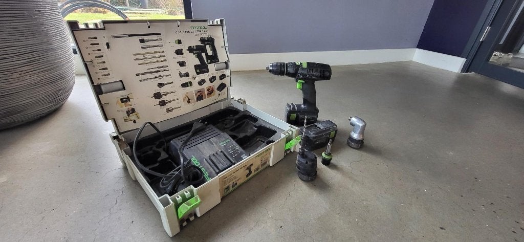 Festool schroefmachine te koop, Ophalen of Verzenden, Gebruikt, Minder dan 400 watt, Boor- en Schroefmachine