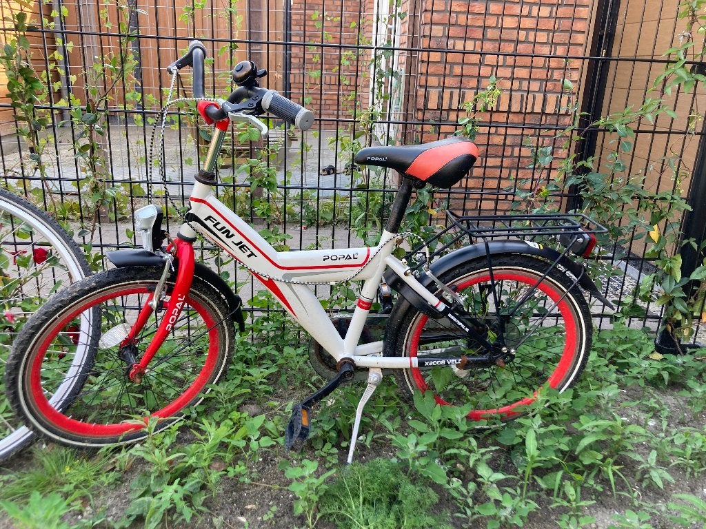Kinderfiets 20inch, Ophalen, Gebruikt, Popal, Terugtraprem