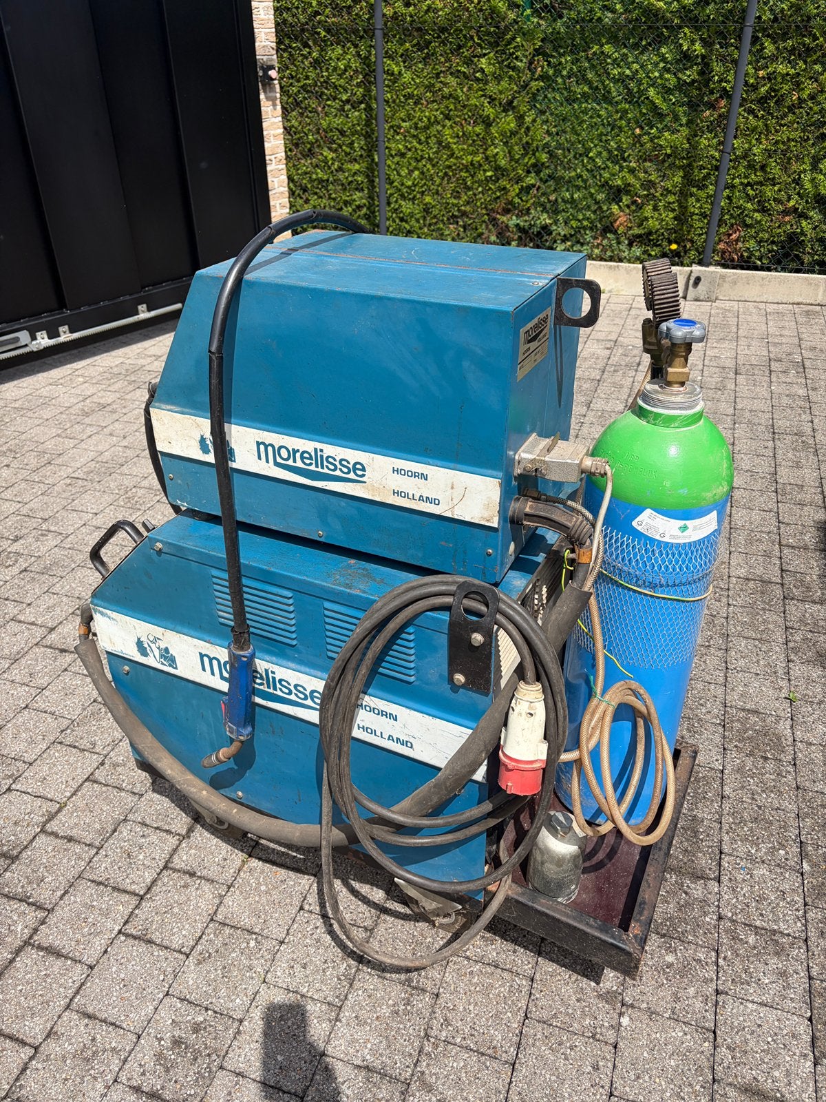 Morelisse CV300 lasapparaat, Ophalen, Gebruikt, 250 ampère of meer, Elektroden