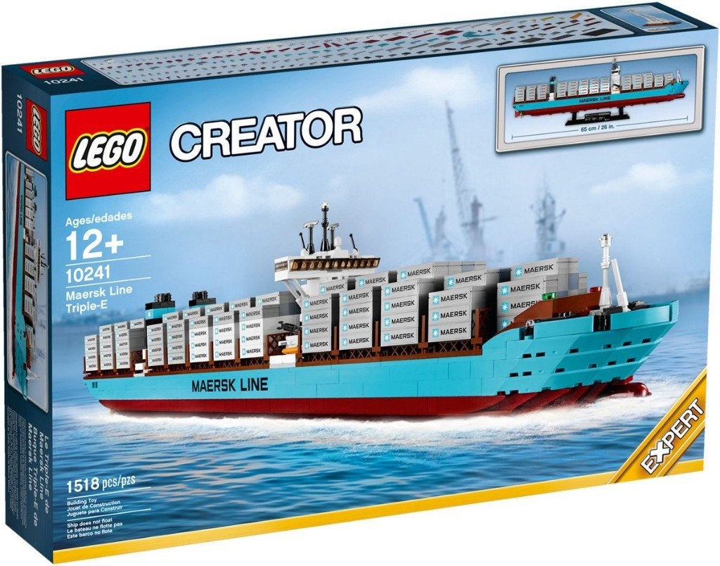 LEGO Creator Expert 10241 Maersk Line Triple-E, Kinderen en Baby's, Speelgoed | Duplo en Lego, Overige thema's, Lego, Nieuw, Ophalen of Verzenden