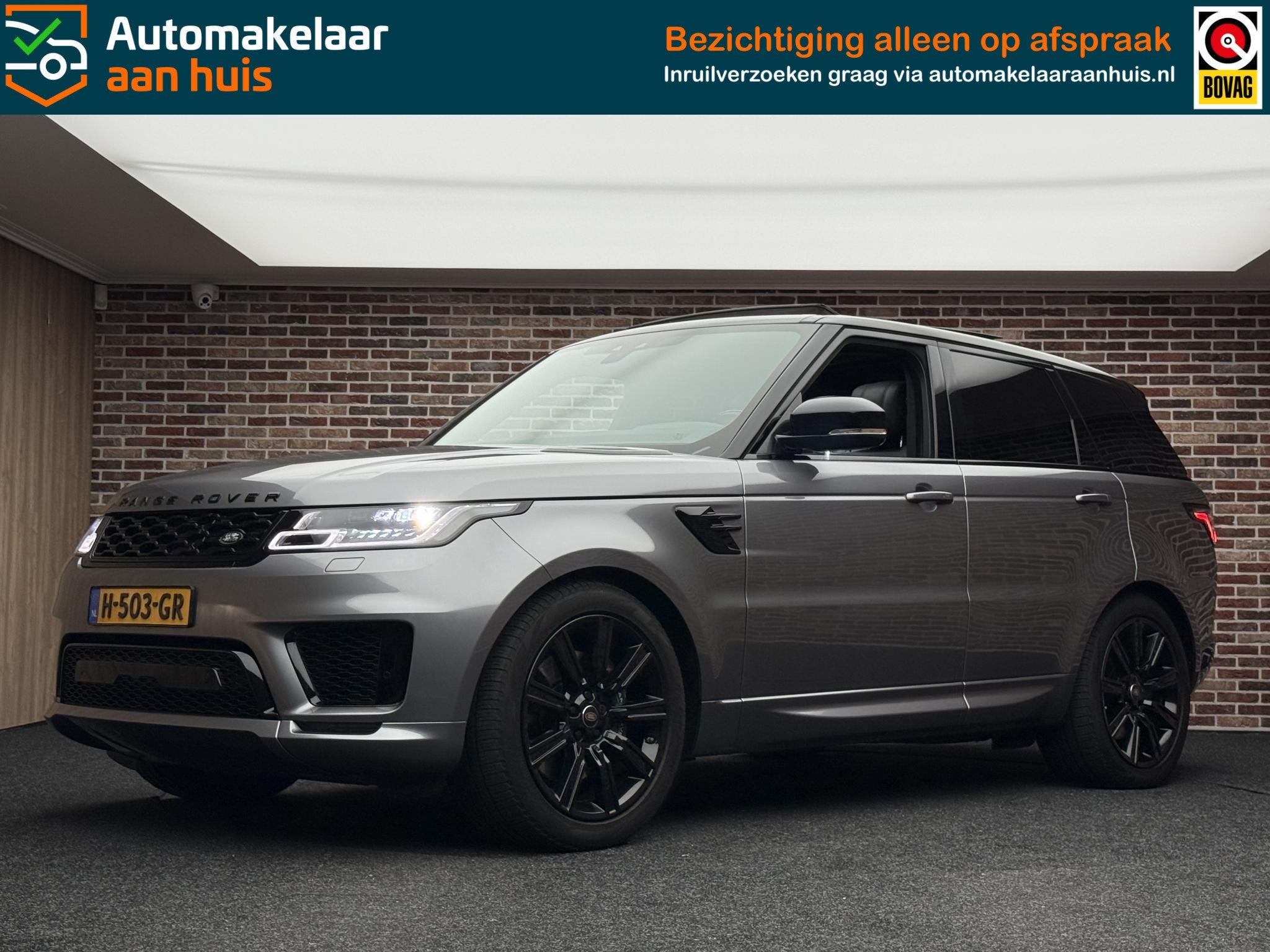 Land Rover Range Rover Sport 2.0 P400e Autobiography Dynamic, Auto's, 404 pk, Gebruikt, Euro 6, 4 cilinders