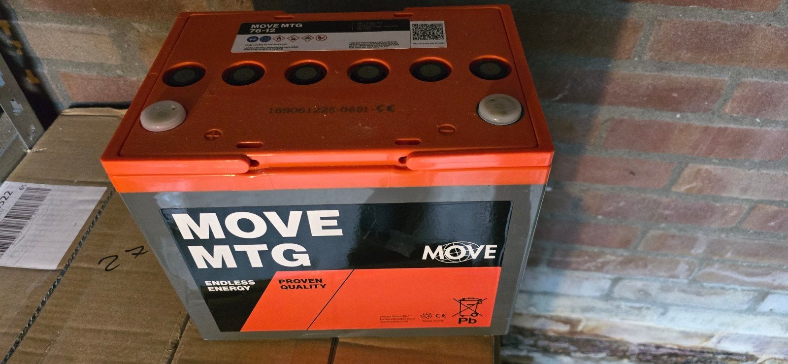 MTG Move Gel Accu, 12V 76Ah, NIEUW in de Doos !, Nieuw