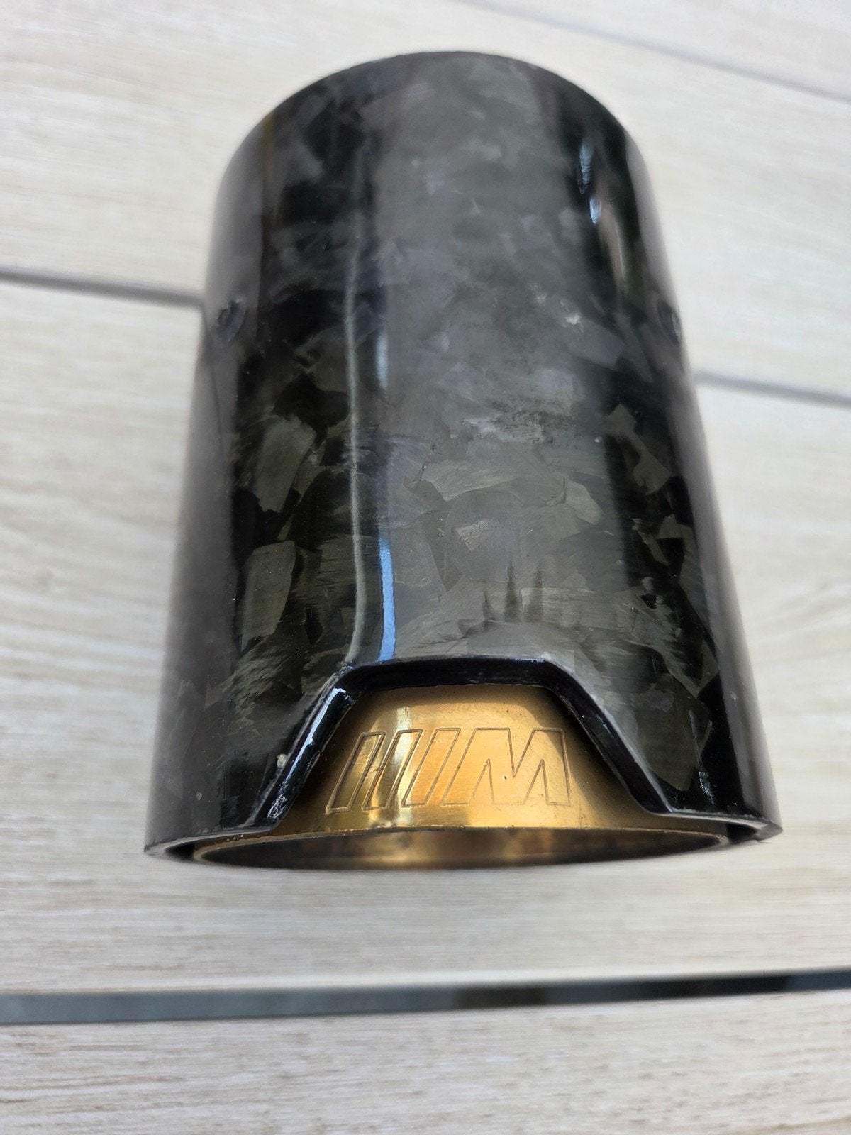 BMW M Performance Carbon Uitlaat Sierstuk - Gebruikt, Ophalen of Verzenden, Gebruikt, BMW