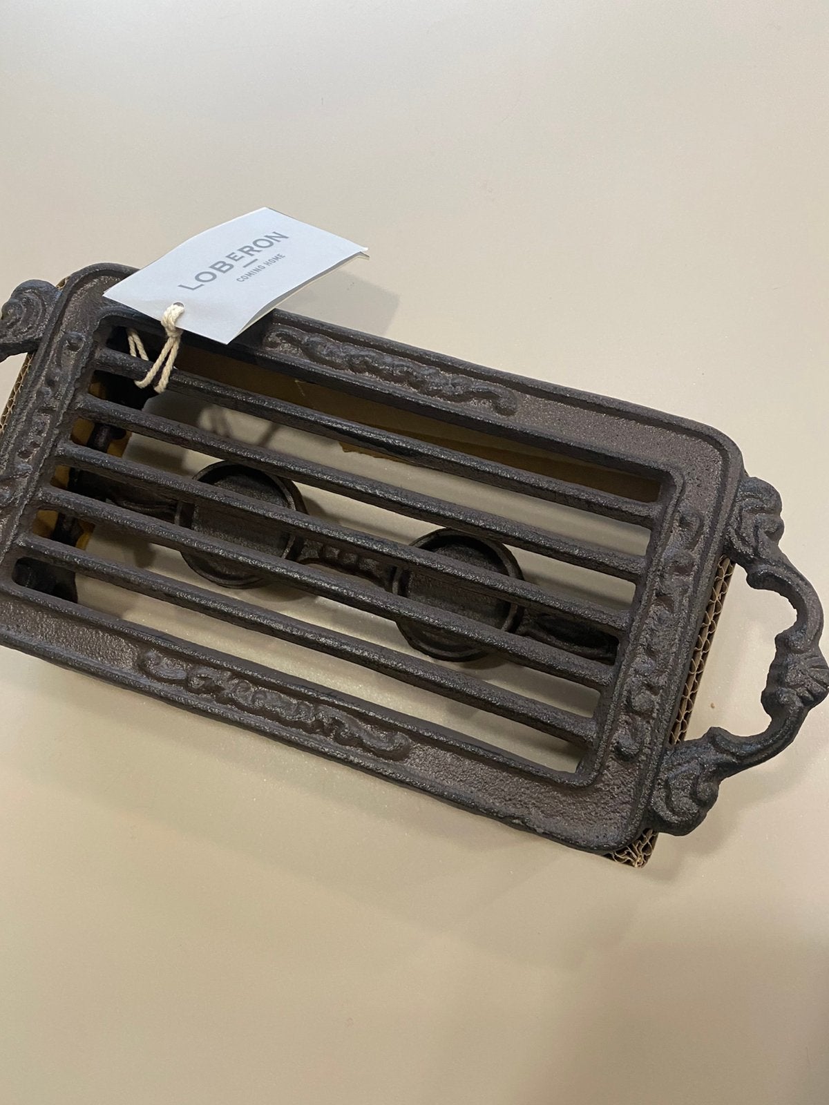 Loberon warmhoud rek rechaud gietijzer, Ophalen of Verzenden, Nieuw