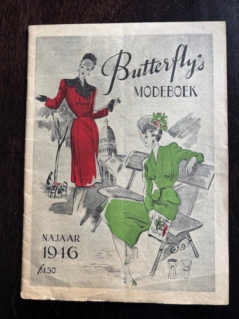 Butterfly's Modeboek Najaar 1946 - Vintage Mode, Ophalen of Verzenden, Diverse auteurs