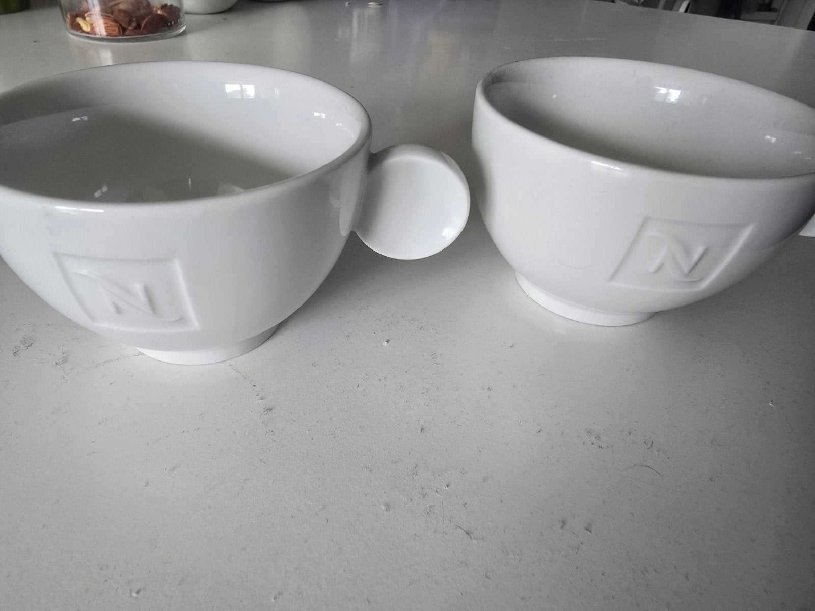 original nespresso lungo cups, Ophalen of Verzenden, Zo goed als nieuw, Overige stijlen, Kop(pen) en/of Schotel(s)