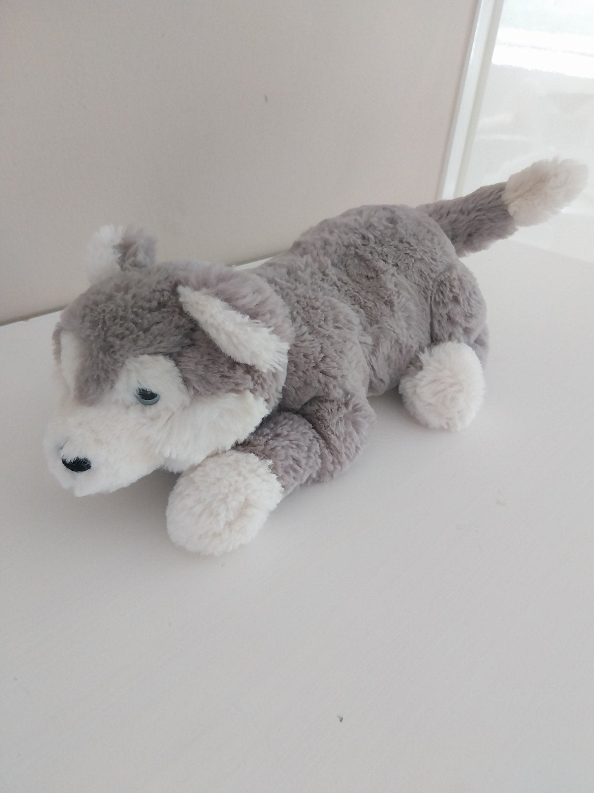 jellycat retired little hudson husky, Jellycat, Grijs, Zo goed als nieuw, Middelgroot (20 tot 80 cm)