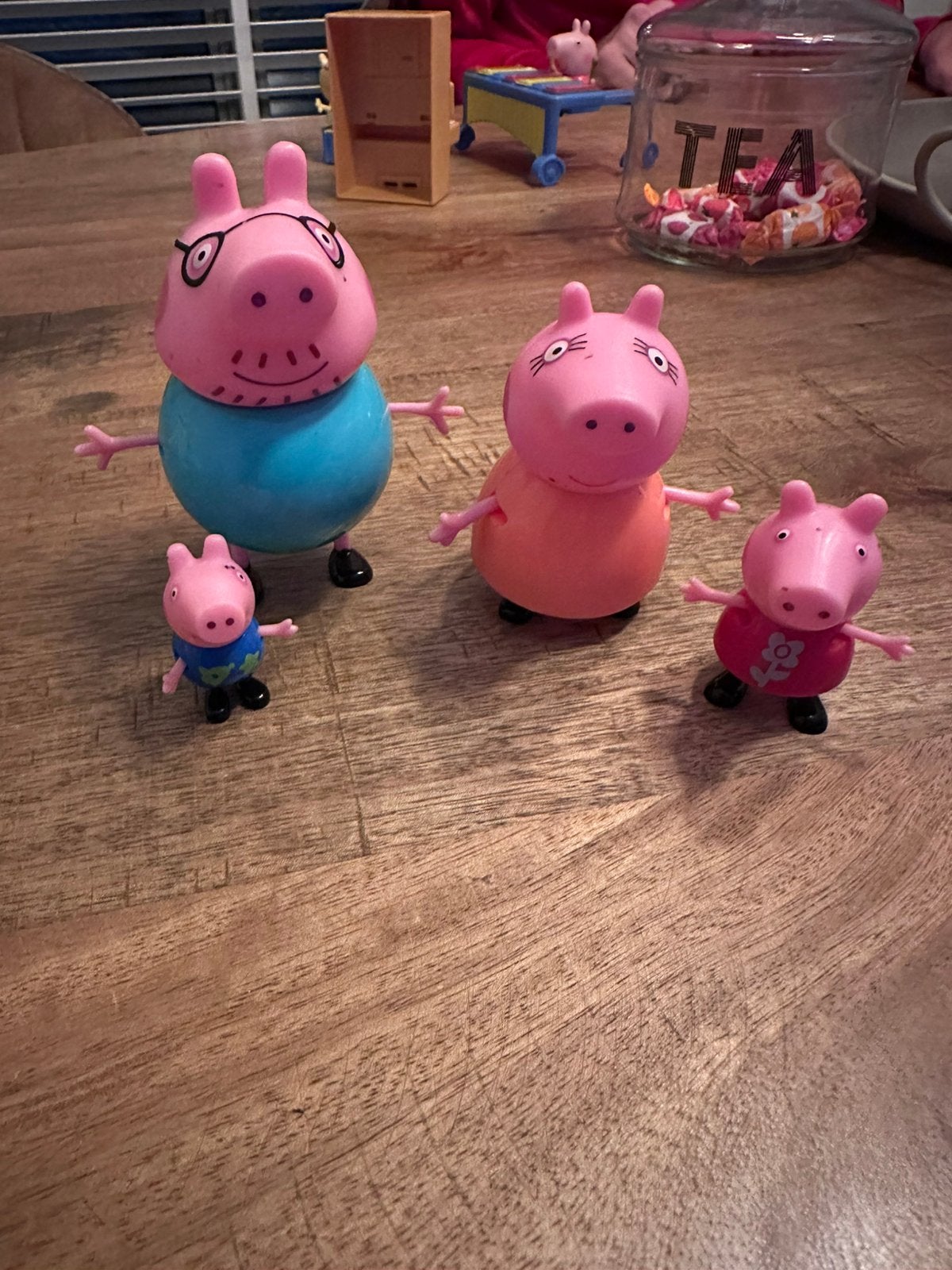 Peppa pig set, Ophalen, Zo goed als nieuw