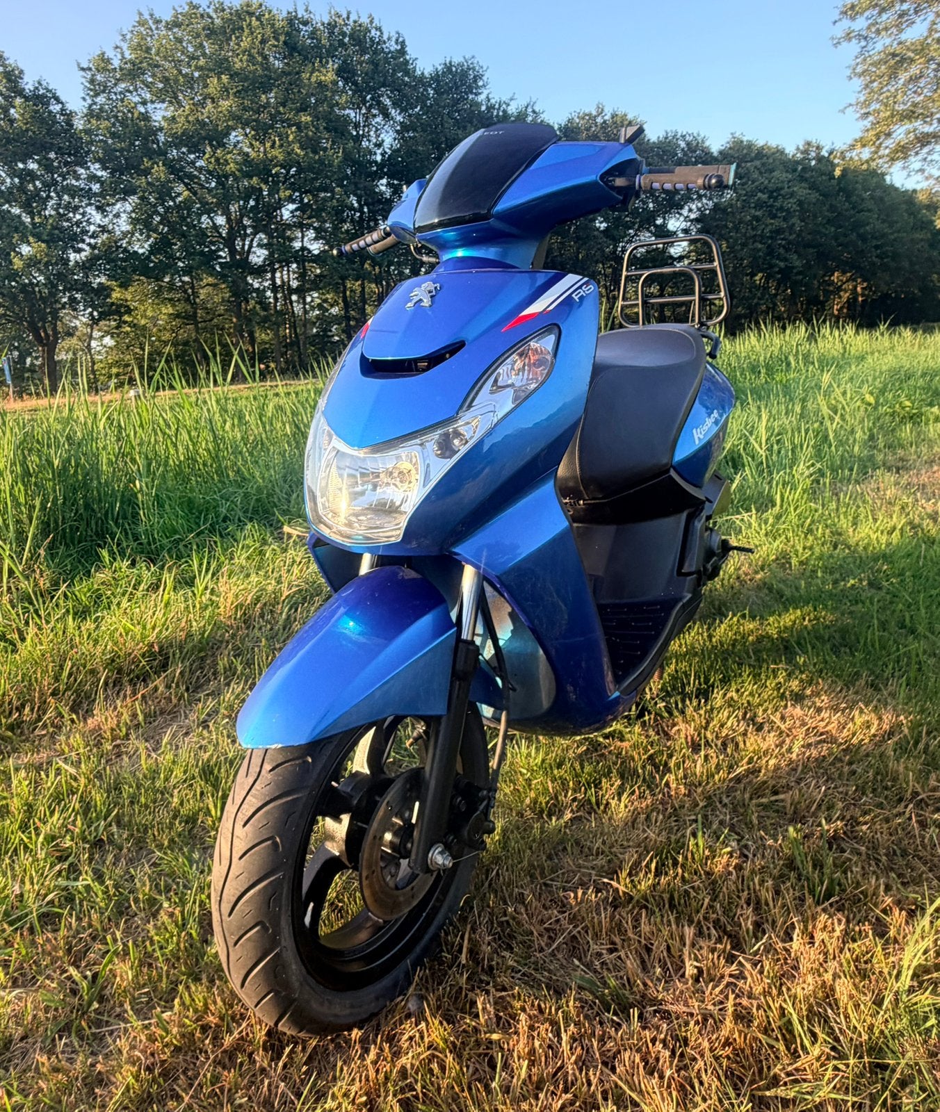 Peugot Kisbee RS - 2018 - 4T 50cc - Nette scooter!, Fietsen en Brommers, Scooters | Peugeot, Ophalen of Verzenden, Zo goed als nieuw