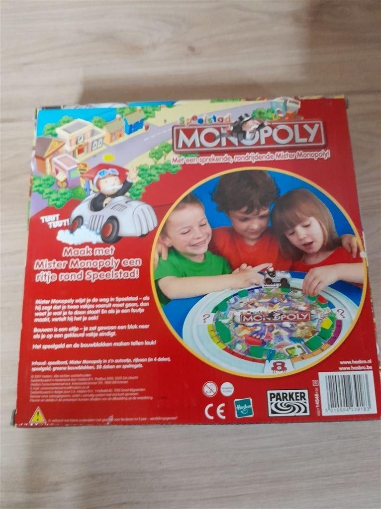 Monopoly Speelstad - s1662, Hobby en Vrije tijd, Gezelschapsspellen | Bordspellen, Verzenden, Zo goed als nieuw