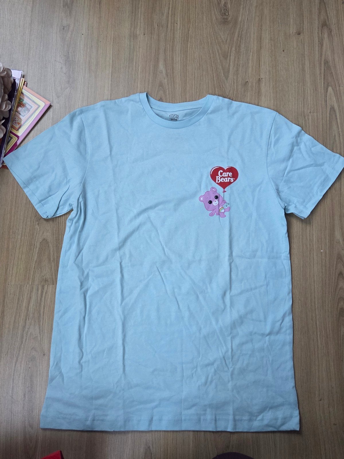 t shirt care bears funko maat s, Blauw, Nieuw, Ophalen of Verzenden, Korte mouw
