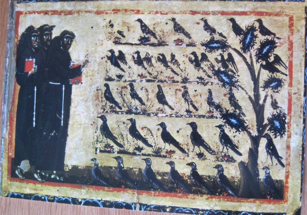 Sint Franciscus preekt tegen de vogels - nieuw, Verzenden, 1980 tot heden, Ongelopen, Overige thema's