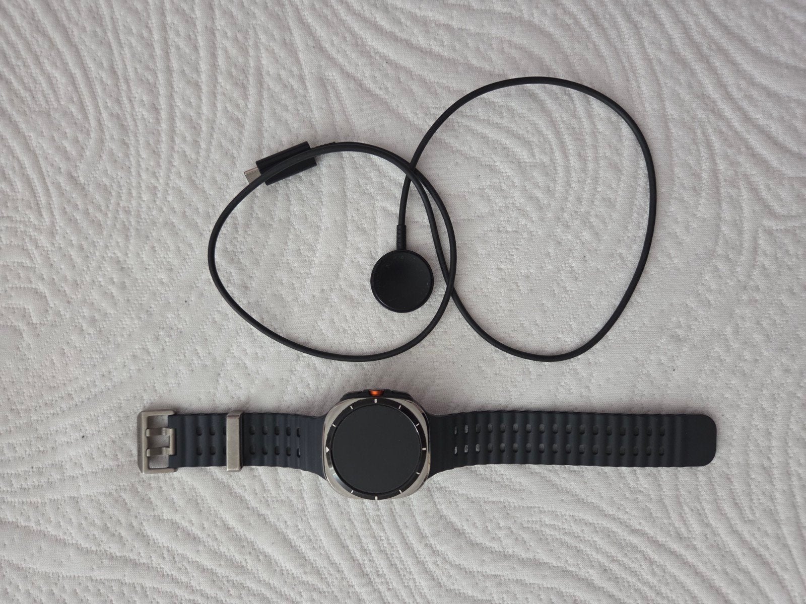 Galaxy Watch Ultra (47mm), lte, Ophalen of Verzenden, Zo goed als nieuw, GPS, Samsung