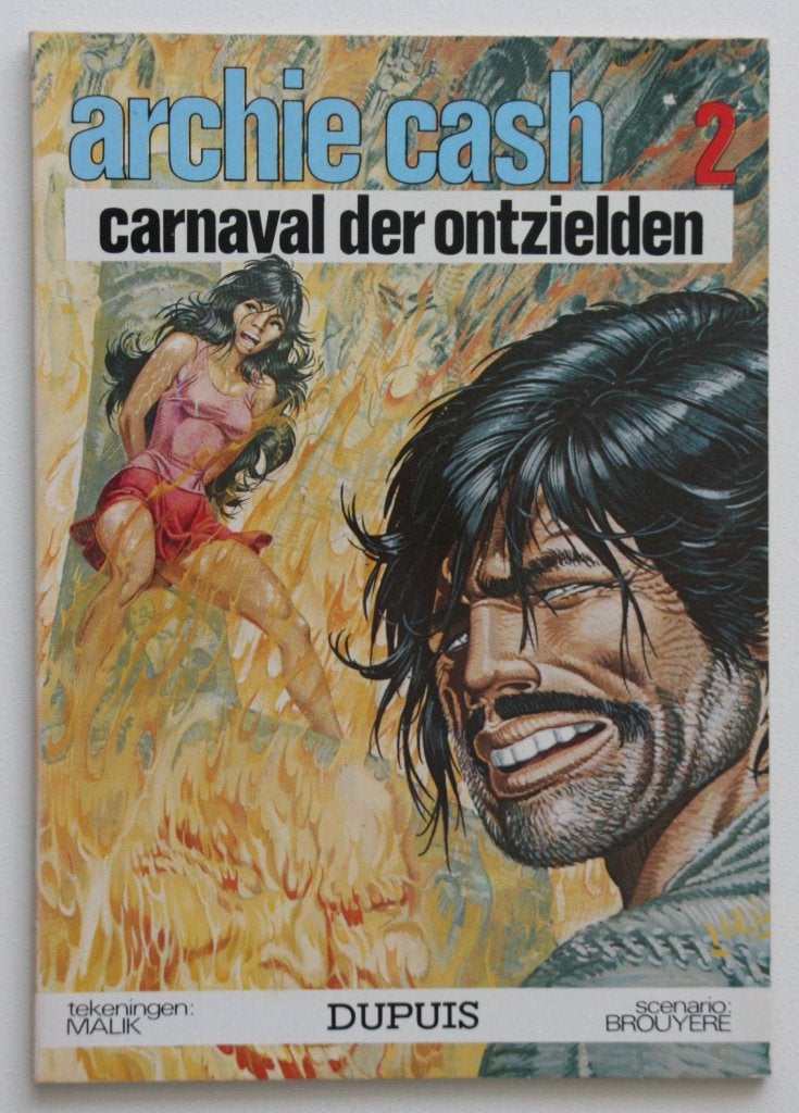 Archie Cash - 2. Carnaval der ontzielden (1978), Eén stripboek, Ophalen of Verzenden, Gelezen