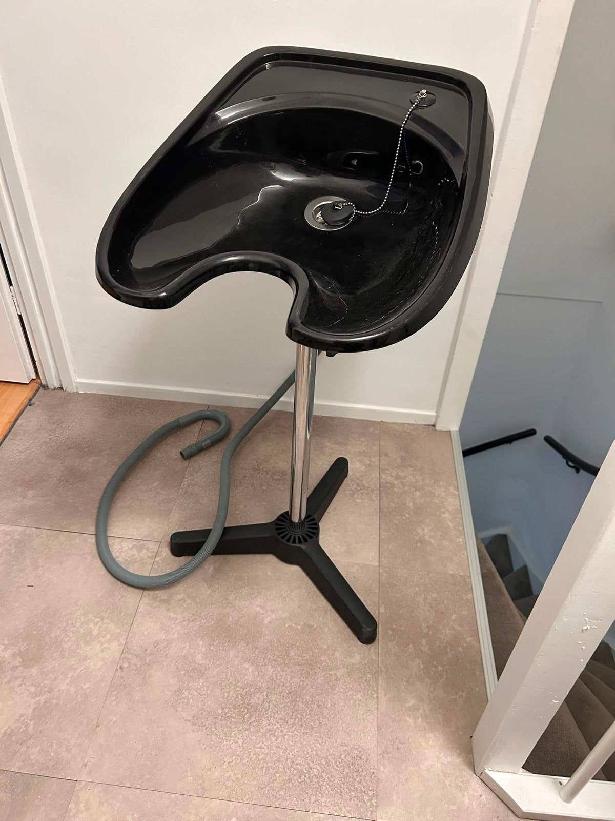 Mobiele wasbak, Ophalen, Gebruikt, Wastafel
