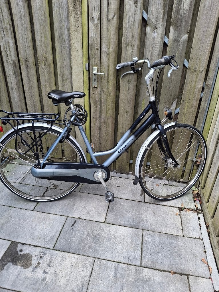 Union fiets - stationsfiets  incl 2 sloten, Fietsen en Brommers, Fietsen | Dames | Damesfietsen, Gebruikt, Velgrem, 47 tot 50 cm