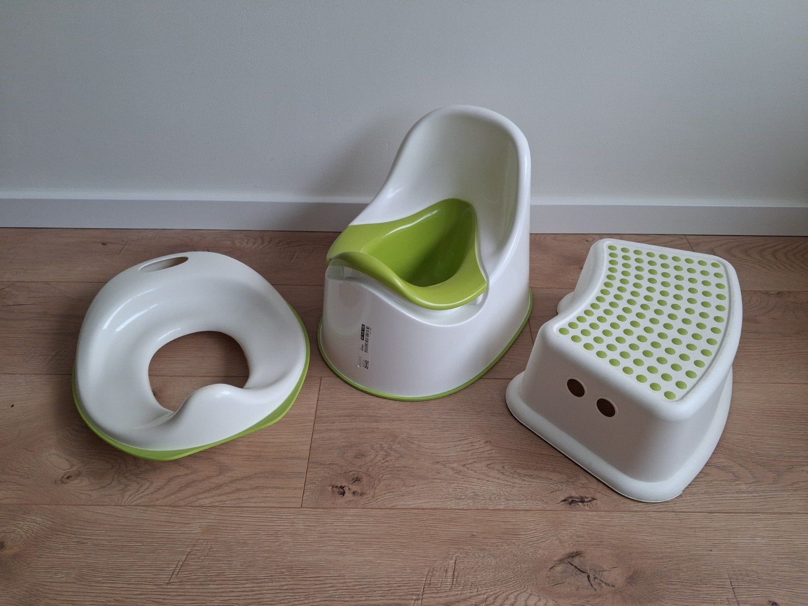 Potje, toiletverkleiner en opstapje - complete set, Ophalen, Gebruikt