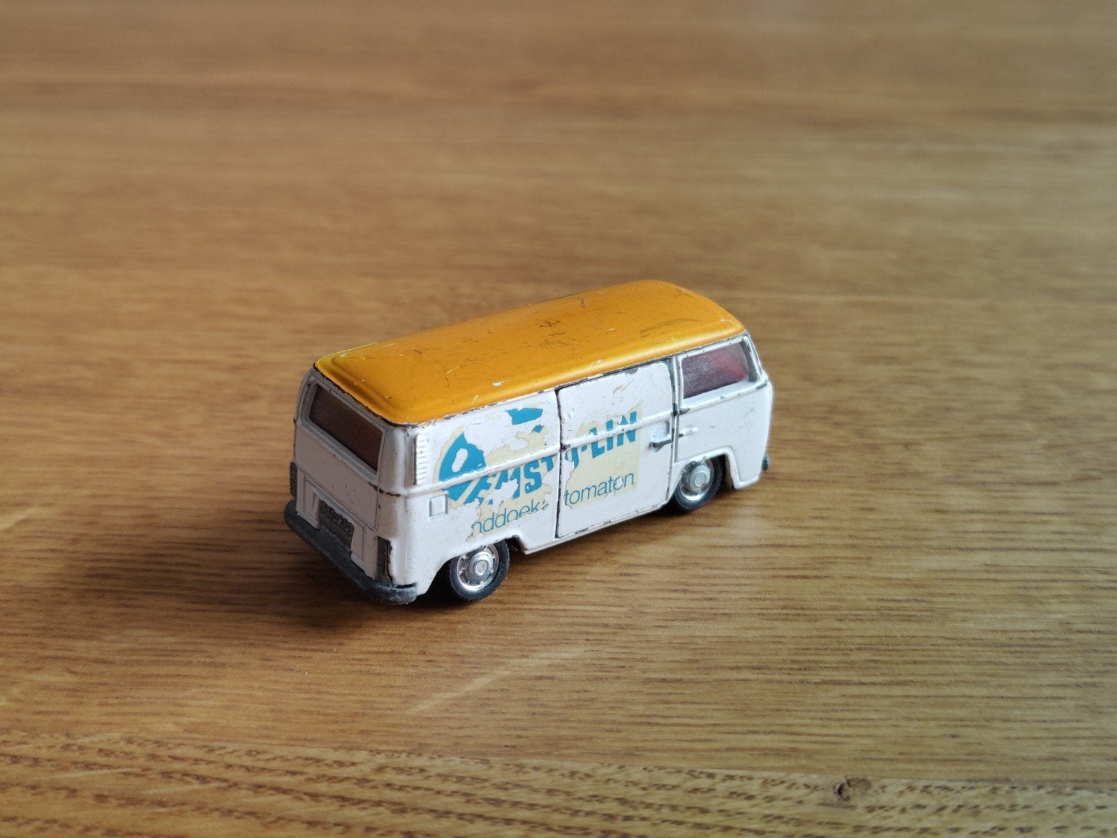 Schucco Volkswagen T2 Bus Wit Oranje dak, Ophalen of Verzenden, Zo goed als nieuw, Bus of Vrachtwagen