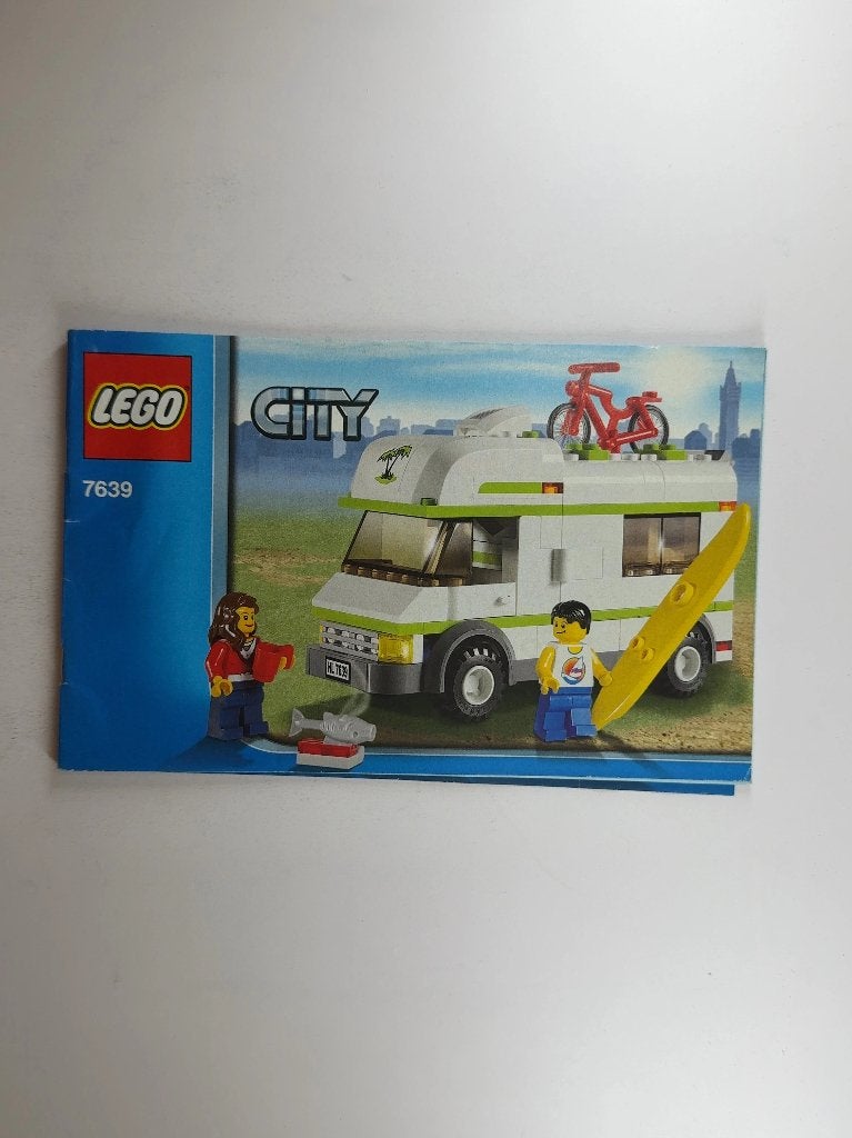 LEGO City 7639 (Instructions) for Set 7639 Camper, Lego, Overige typen, Ophalen of Verzenden, City