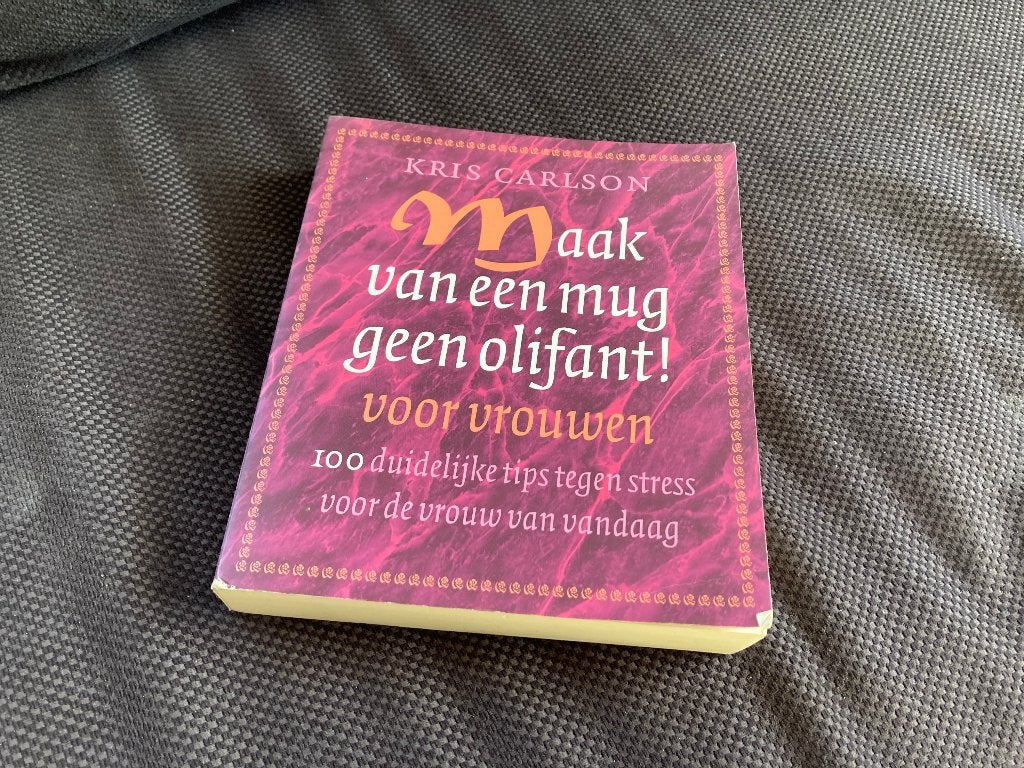 🍀 Maak van een mug geen olifant! Kris Carlson, Ophalen of Verzenden, Zo goed als nieuw