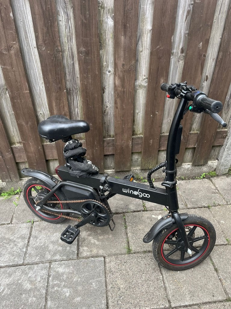 Wingoo vouwfiets, Fietsen en Brommers, Ophalen, Gebruikt, Minder dan 30 km per accu, Overige merken