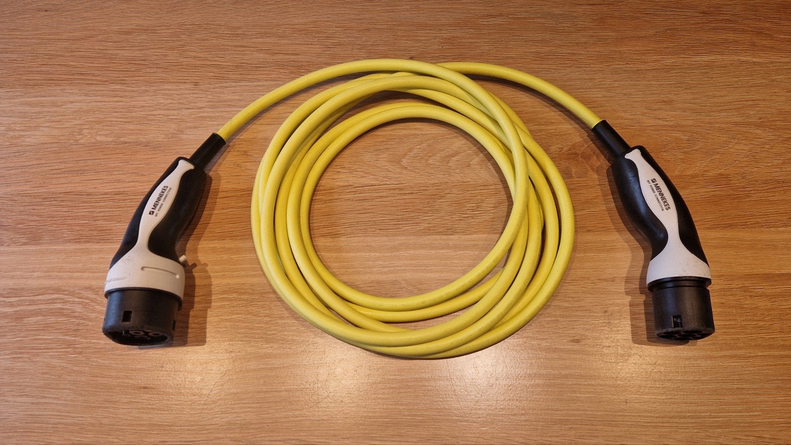 3 fase Mennekes laadkabel, 6 meter., Ophalen of Verzenden, Gebruikt, Laadkabel