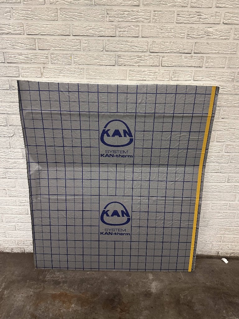 Vloerverwarming isolatie | tackerplaten 25 mm | GROOT AANBOD, Gebruikt, 15 m² of meer, Vloerisolatie, Piepschuim (Tempex)