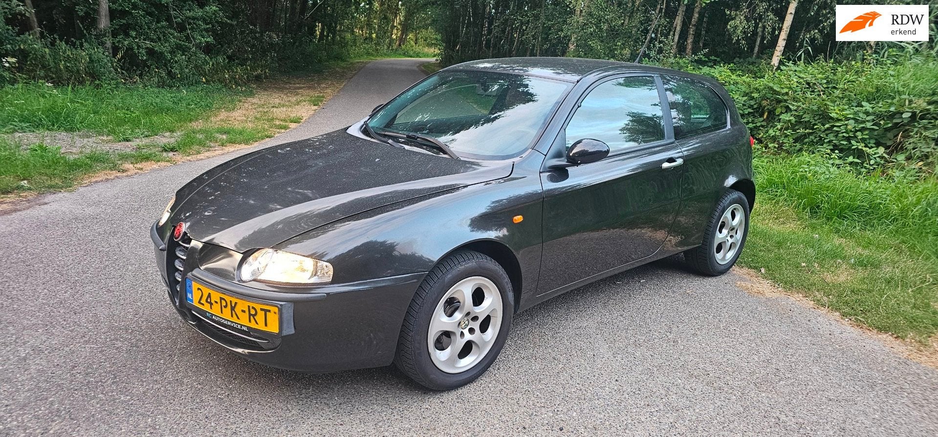 Alfa Romeo 147 1.6 T.Spark Edizione Sportiva, Auto's, Voorwielaandrijving, Gebruikt, 4 cilinders, 1165 kg
