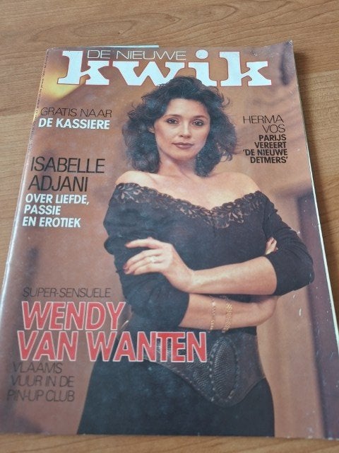 Kwik 1990 Wendy van Wanten Duran prinses Diana Herma Vos, Verzamelen, Ophalen of Verzenden, 1980 tot heden, Buitenland, Tijdschrift