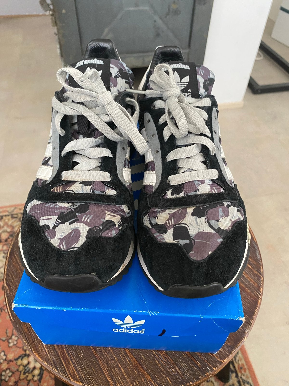 Adidas ZX 700 Camo Sneakers - Maat 39 1/3, Kleding | Heren, Schoenen, Overige kleuren, Ophalen of Verzenden, Sneakers of Gympen