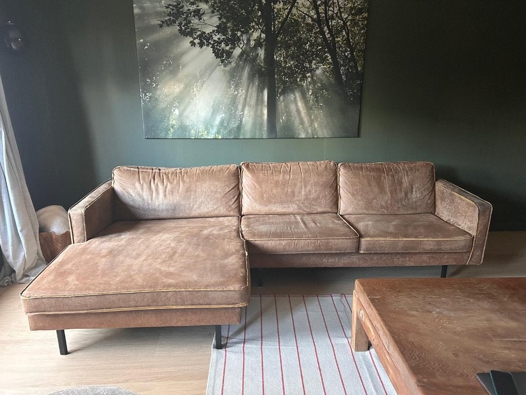 Woood Rodeo bank alleen vandaag GRATIS  af te halen!, Ophalen, 250 tot 300 cm, Gebruikt, Driepersoons
