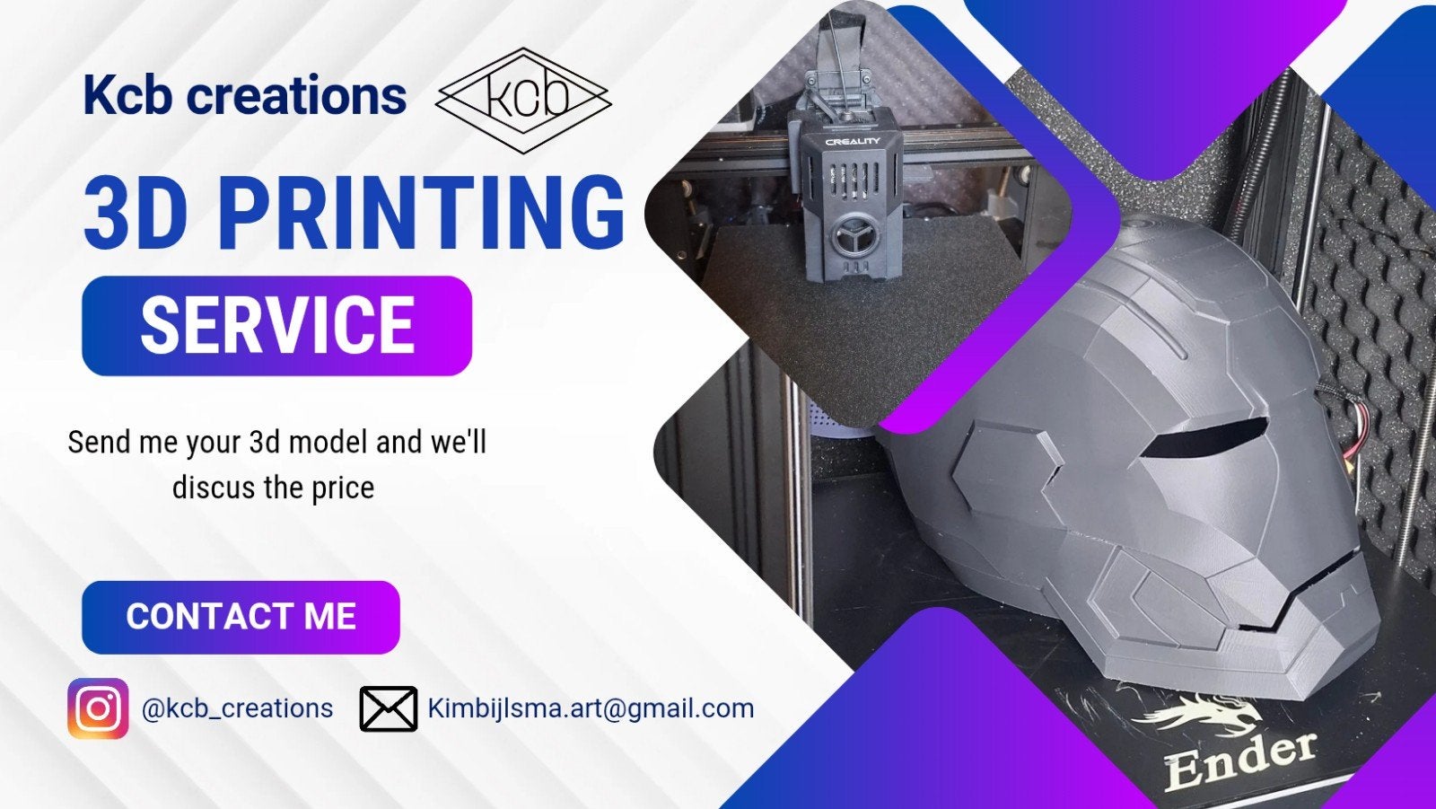 3d printing service 3d printing on order/commission, Ophalen of Verzenden, Nieuw