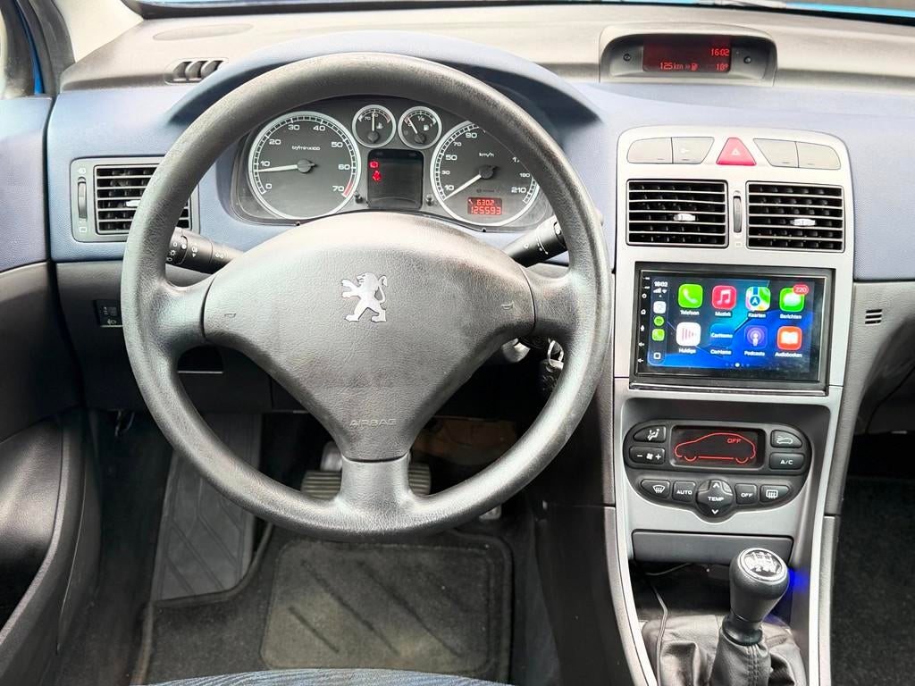 Peugeot 307 1.6|NAP|AIRCO|CARPLAY|5DEURS|DEALER ONDERHOUDEN!, Auto's, Peugeot, Voorwielaandrijving, Metallic lak, Stof, Gebruikt