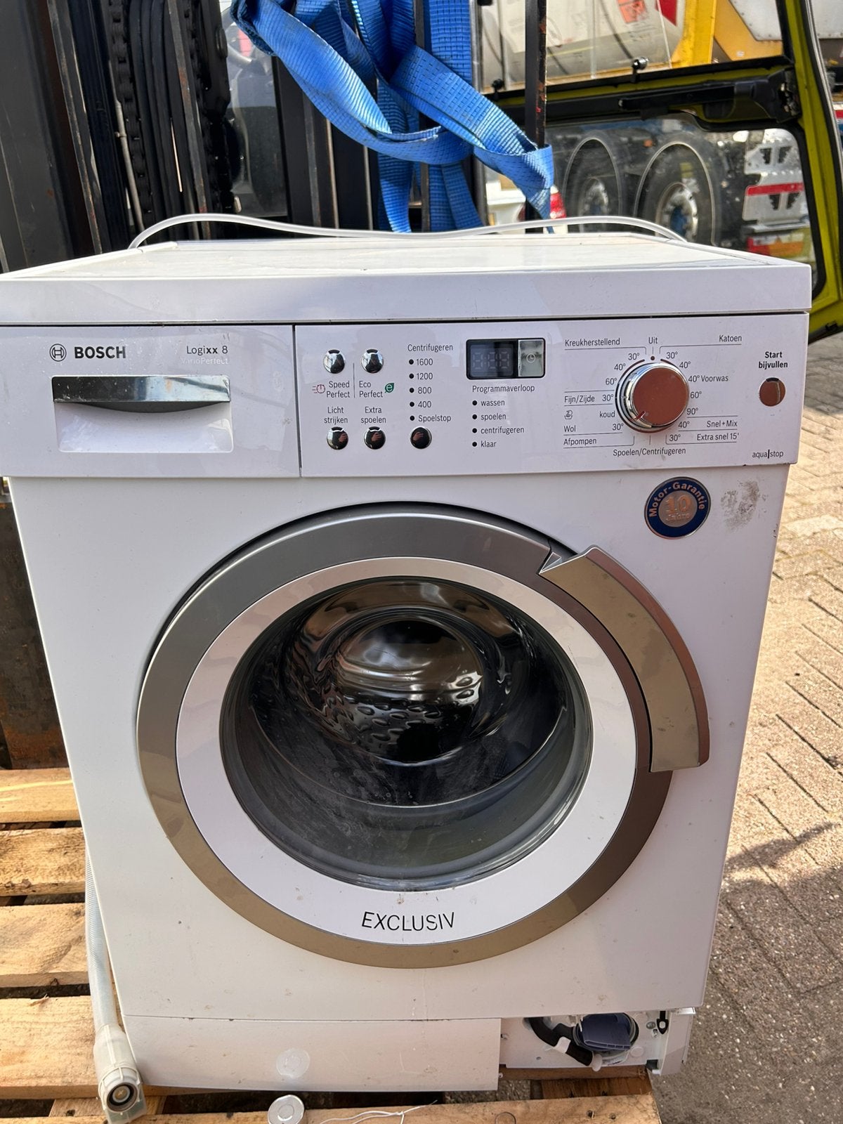 Bosch Logixx 8 VarioPerfect Wasmachine, Ophalen, Zo goed als nieuw, 85 tot 90 cm, 1200 tot 1600 toeren