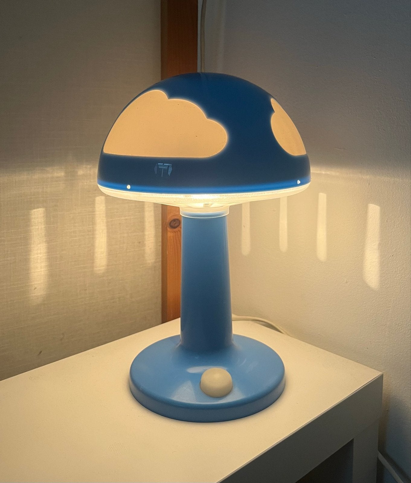 Vintage IKEA wolkenlamp, Vintage, Nachtlamp, Overige fittingen, Zo goed als nieuw