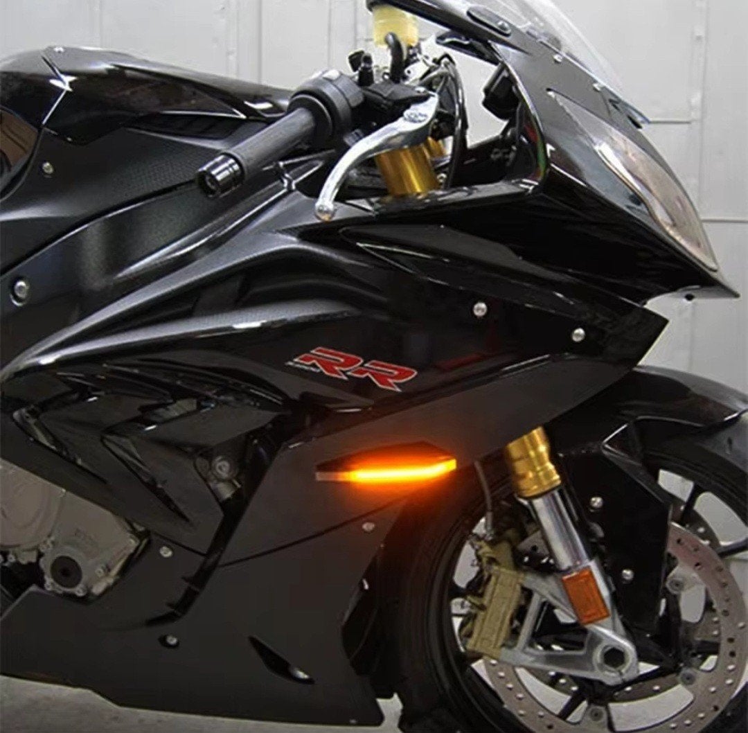 S1000RR LED Knipperlichten Voorzijde met OEM BMW Stekkers, Motoren, Ophalen of Verzenden, Nieuw