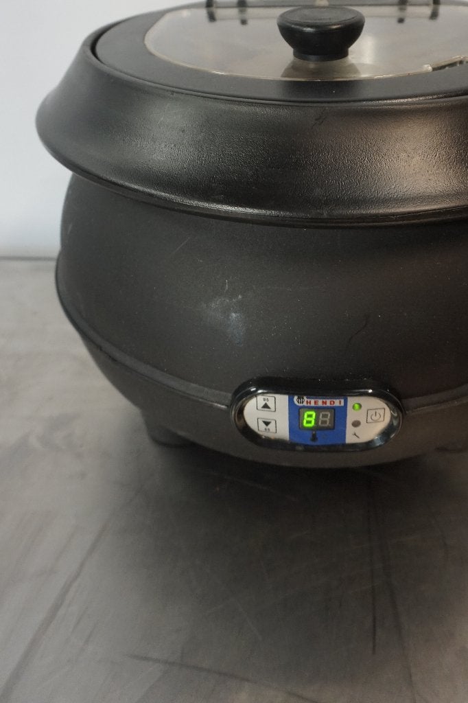 Hendi soepketel hotpot | 8 liter, Ophalen of Verzenden, Gebruikt, Overige materialen, Pot, Bus of Blik