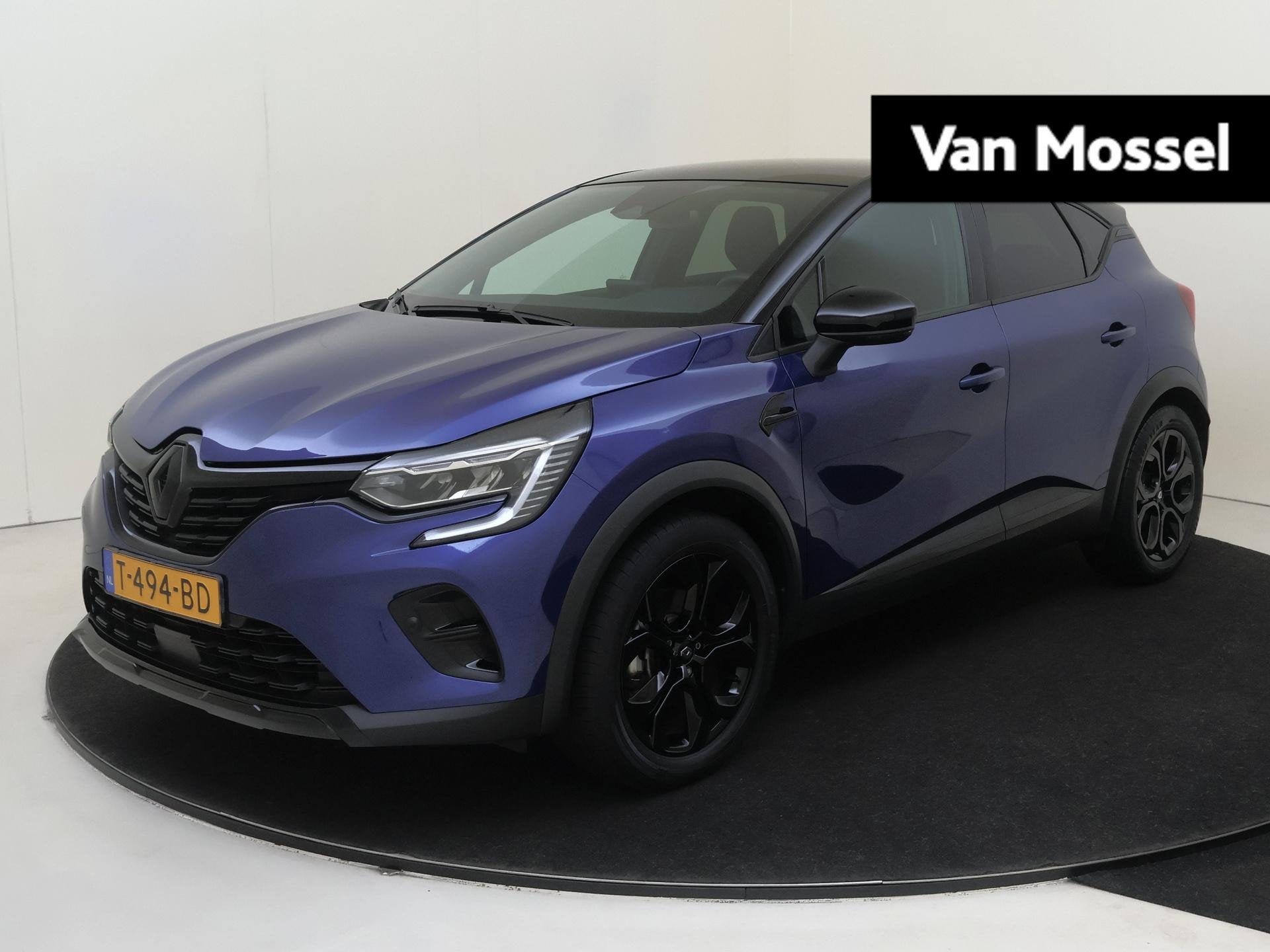 Renault Captur 1.6 E-Tech hybrid 145 SL Rive Gauche | Pack B, Auto's, Gebruikt, 715 kg, Leder en Stof, Origineel Nederlands
