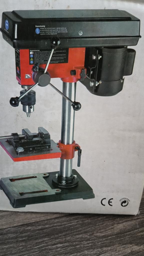 Nieuwe Kolomboormachine / Tafelboormachine Top craft, Ophalen, Variabele snelheid, Nieuw, Kolomboormachine