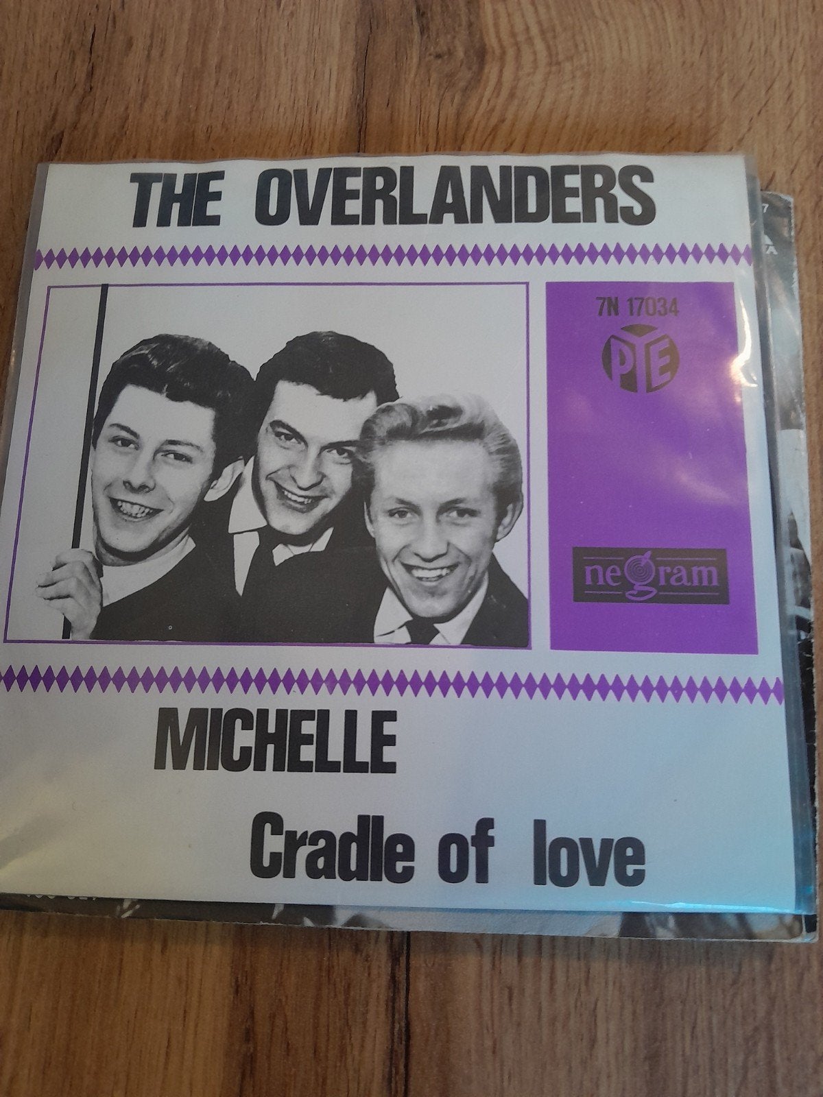the overlanders 7inch michelle, Ophalen of Verzenden, Zo goed als nieuw, Pop