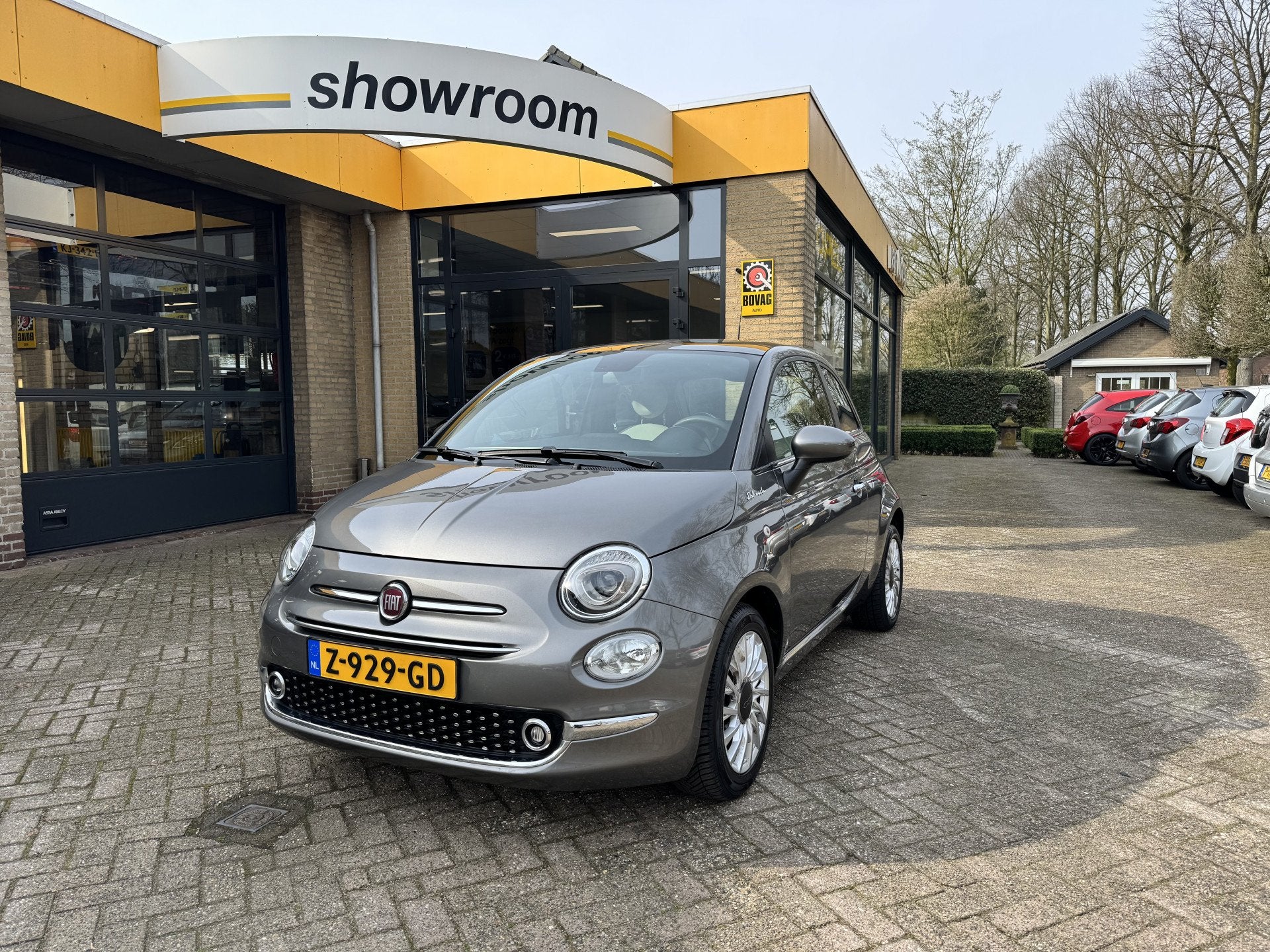 Fiat 500 1.0 Hybrid Dolcevita Airco Leder Panodak Carplay, Voorwielaandrijving, Euro 6, Start-stop-systeem, 4 stoelen