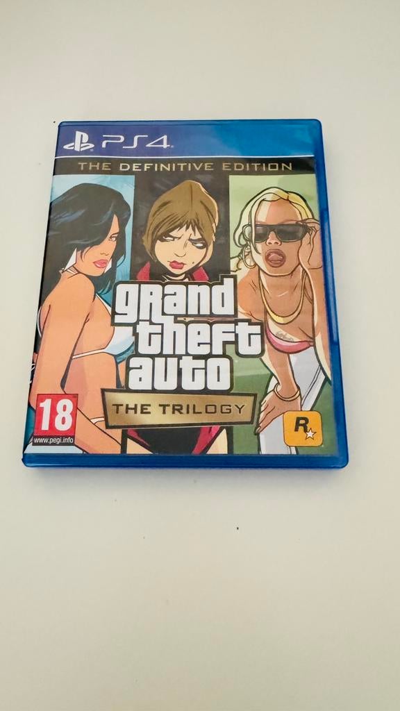Grand Theft Auto (GTA) The trilogy Defenitie edition ps4, Avontuur en Actie, Vanaf 18 jaar, 1 speler, Ophalen of Verzenden